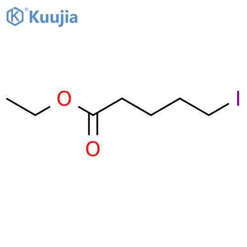 Ethyl-5-iodovalerate structure