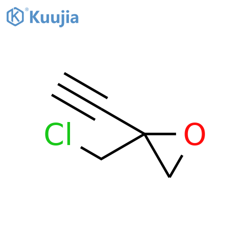 Oxirane, 2-(chloromethyl)-2-ethynyl- structure