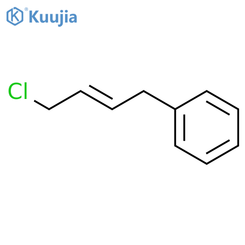 Benzene, (4-chloro-2-butenyl)- structure