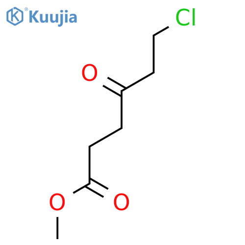 Hexanoic acid, 6-chloro-4-oxo-, methyl ester structure
