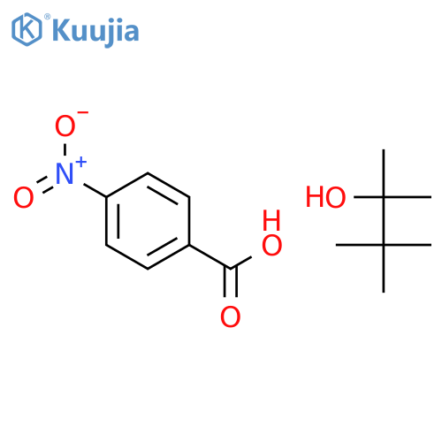 2-Butanol, 2,3,3-trimethyl-, 2-(4-nitrobenzoate) structure