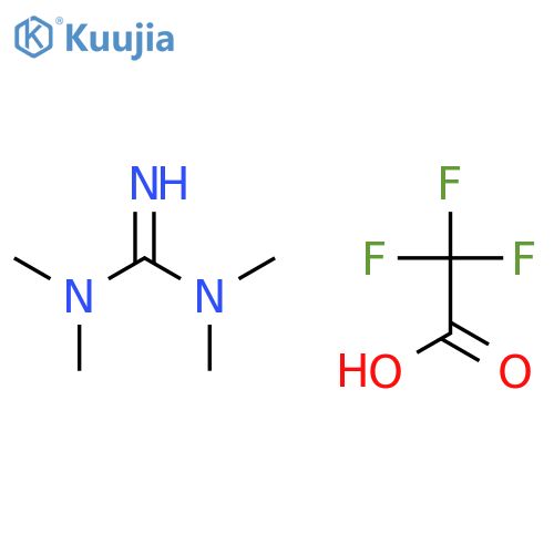 GUANIDINE, N,N,N',N'-TETRAMETHYL-, TRIFLUOROACETATE structure