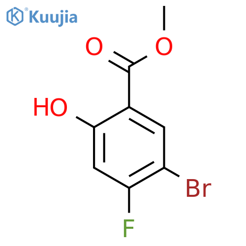 5-Bromo-4-Fluoro-2-Hydroxy-Benzoic Acid Methyl Ester structure
