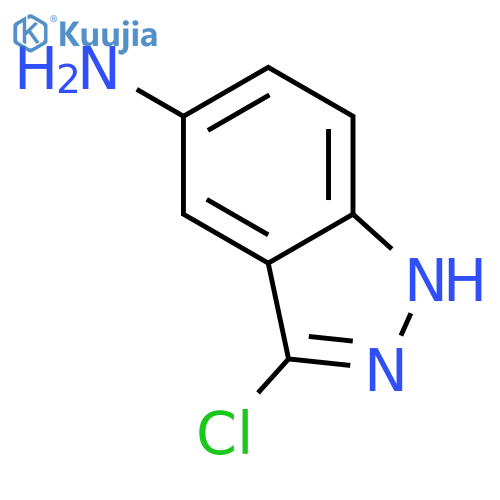 3-Chloro-1H-indazol-5-amine structure