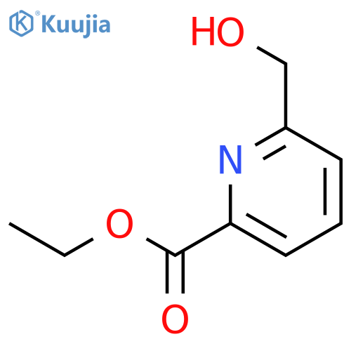 Ethyl 6-(hydroxymethyl)pyridine-2-carboxylate structure