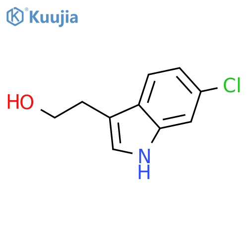 2-(6-chloro-1H-indol-3-yl)ethan-1-ol structure