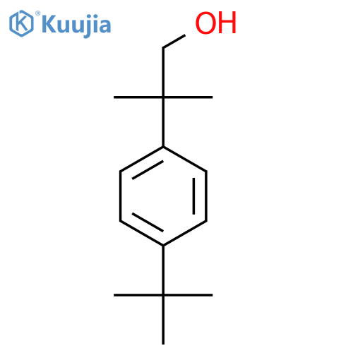 2-(4-Tert-butylphenyl)-2-methylpropan-1-ol structure