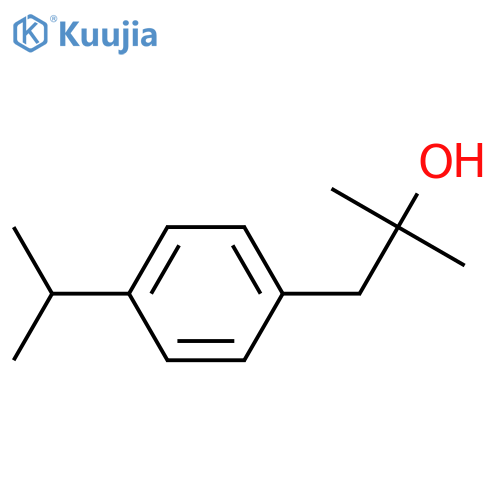 2-methyl-1-4-(propan-2-yl)phenylpropan-2-ol structure