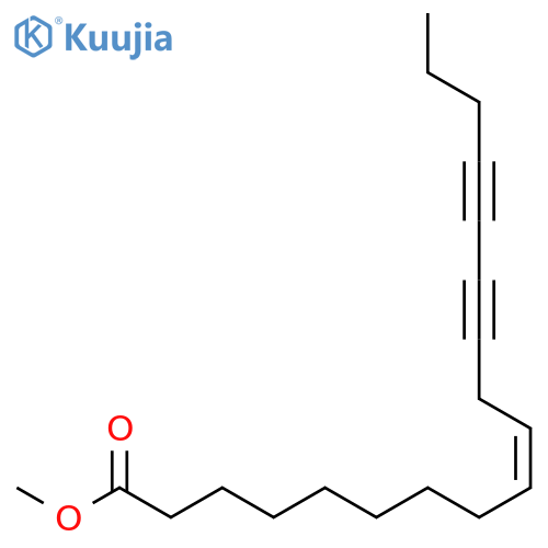 9-OCTADECENE-12,14-DIYNOIC ACID, METHYL ESTER, (Z)- structure
