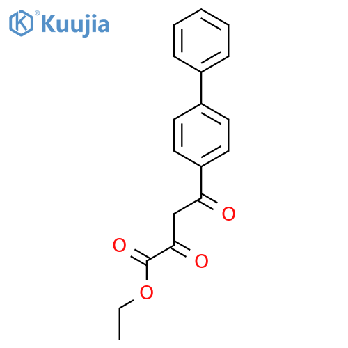 Ethyl 2,4-dioxo-4-(4-phenylphenyl)butanoate structure