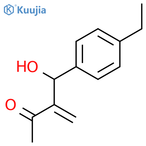 3-Buten-2-one, 3-[(4-ethylphenyl)hydroxymethyl]- structure