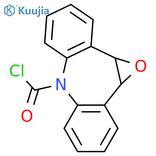 Iminostilbene 10,11-Epoxide-N-carbonyl Chloride structure