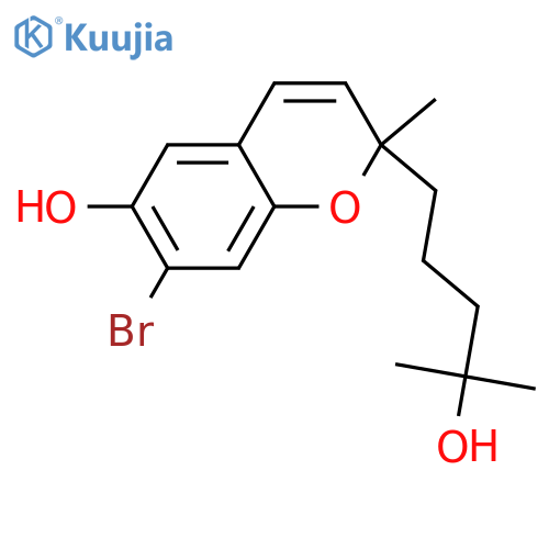 Cymopochromenol; 3',4'-Dihydro, 4'-hydroxy structure