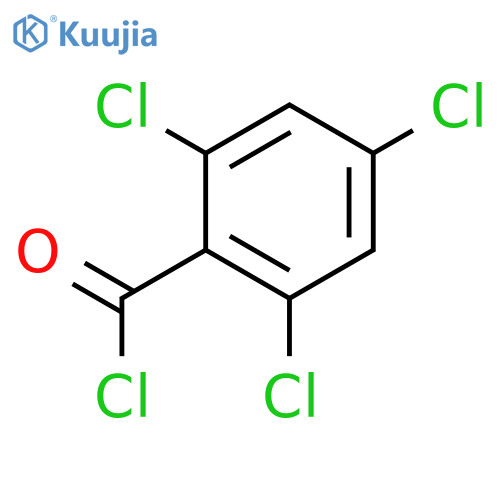 2,4,6-Trichlorobenzoyl chloride structure