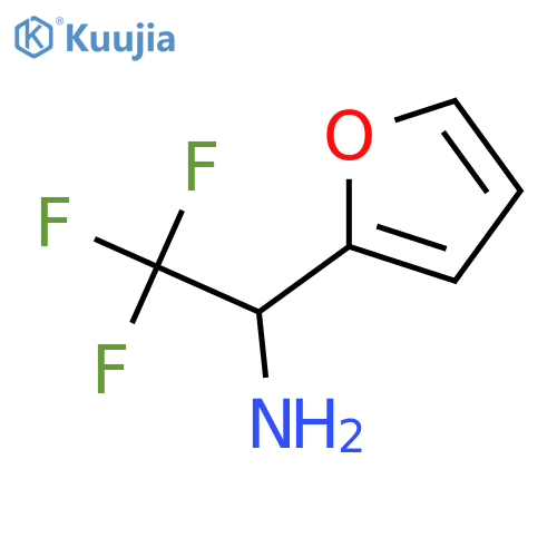 (1S)-2,2,2-TRIFLUORO-1-(2-FURYL)ETHYLAMINE structure