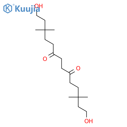6,9-Tetradecanedione, 1,14-dihydroxy-3,3,12,12-tetramethyl- structure