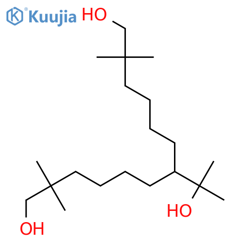 1,13-Tridecanediol, 7-(1-hydroxy-1-methylethyl)-2,2,12,12-tetramethyl- structure