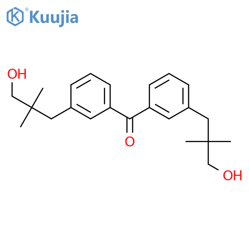 METHANONE, BIS[3-(3-HYDROXY-2,2-DIMETHYLPROPYL)PHENYL]- structure