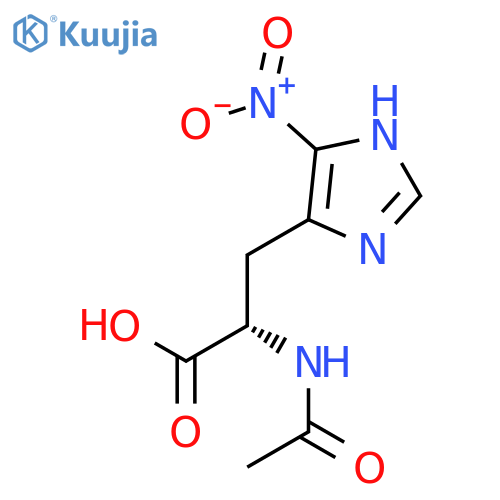 L-HISTIDINE, N-ACETYL-5-NITRO- structure