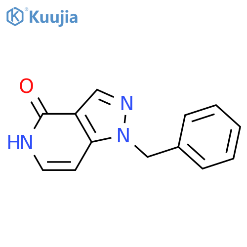 1-Benzyl-1h,4h,5h-pyrazolo[4,3-c]pyridin-4-one structure