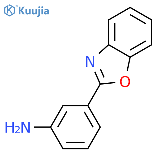 3-(1,3-benzoxazol-2-yl)aniline structure