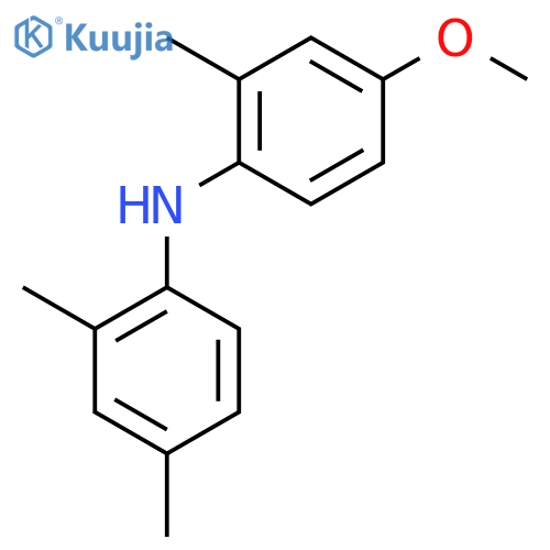 N-(2,4-Dimethylphenyl)-4-methoxy-2-methylaniline structure