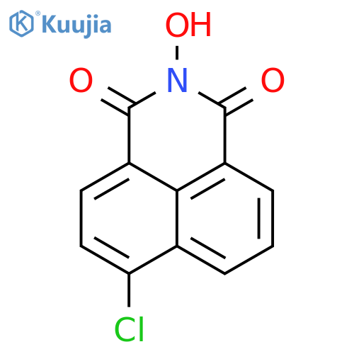 8-chloro-3-hydroxy-3-azatricyclo7.3.1.0^{5,13}trideca-1(12),5,7,9(13),10-pentaene-2,4-dione structure