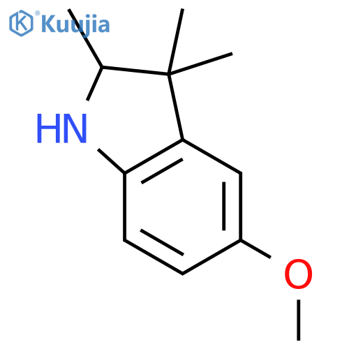 5-Methoxy-2,3,3-trimethylindoline structure