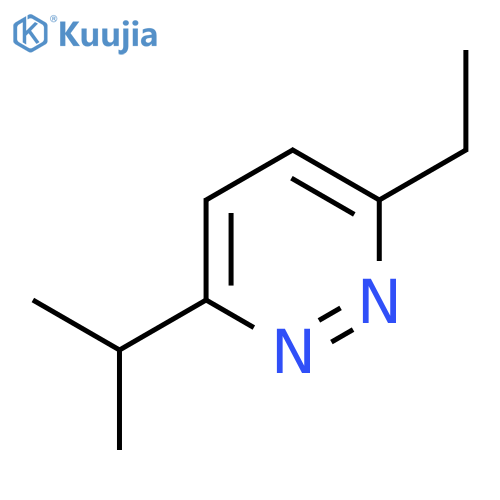 Pyridazine,3-ethyl-6-(1-methylethyl)- structure