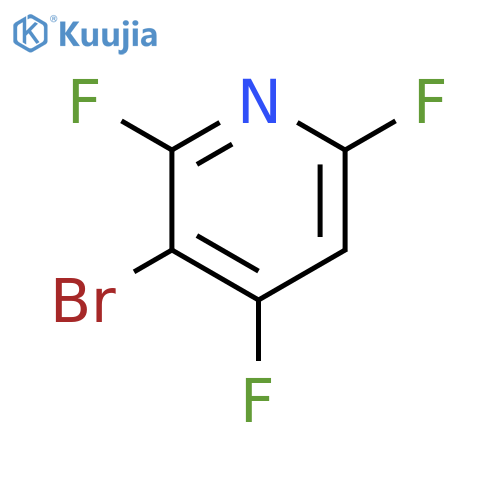 3-Bromo-2,4,6-trifluoropyridine structure