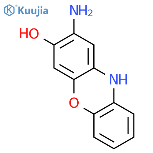 10H-Phenoxazin-3-ol, 2-amino- structure