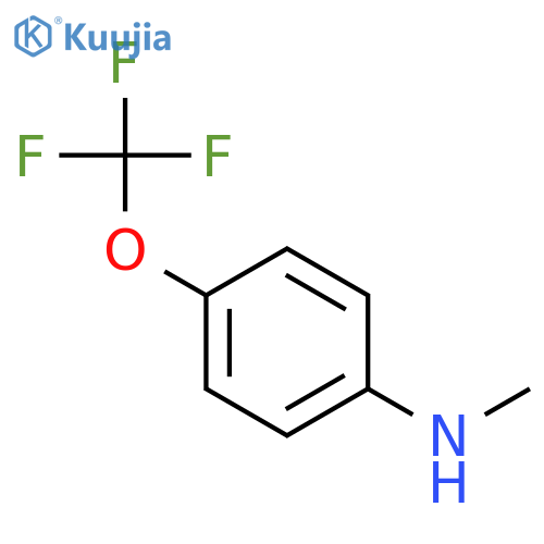 N-Methyl-4-(trifluoromethoxy)aniline structure