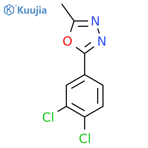 2-(3,4-Dichloro-phenyl)-5-methyl-1,3,4oxadiazole structure