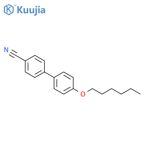 4-(4-Hexoxyphenyl)benzonitrile structure