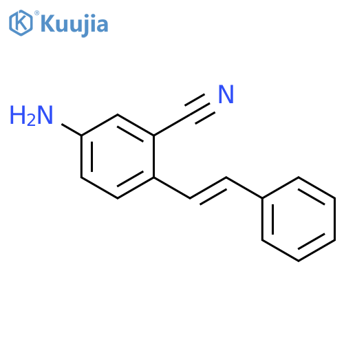 2-Cyano-4-aminostilbene structure