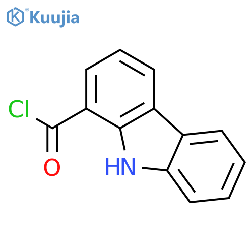 9H-CARBAZOLE-1-CARBONYL CHLORIDE structure