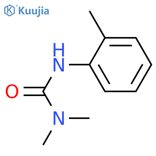 3,3-dimethyl-1-(2-methylphenyl)urea structure