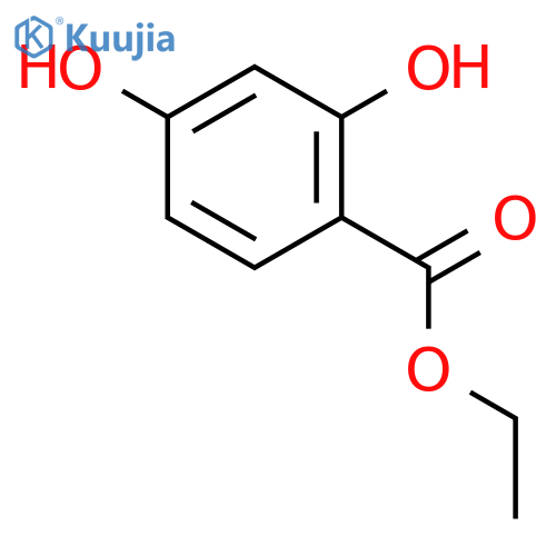 Ethyl 2,4-dihydroxybenzoate structure