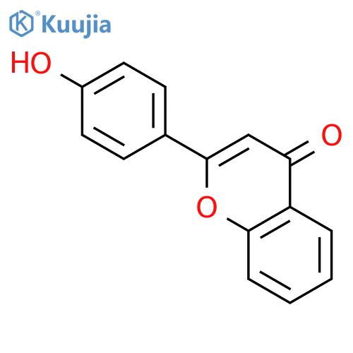 4'-Hydroxyflavone structure