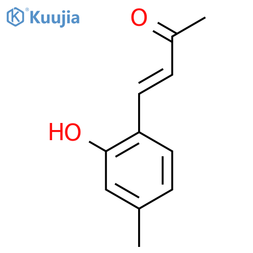 4-(2-hydroxy-4-methylphenyl)but-3-en-2-one structure