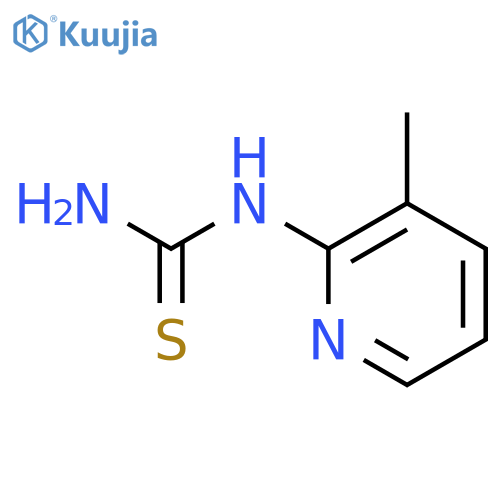 (3-methylpyridin-2-yl)thiourea structure