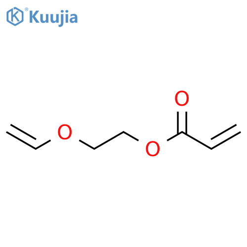 2-Propenoic acid, 2-(ethenyloxy)ethyl ester structure