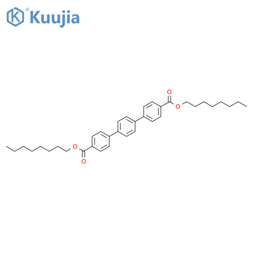 [1,1':4',1''-TERPHENYL]-4,4''-DICARBOXYLIC ACID, DIOCTYL ESTER structure