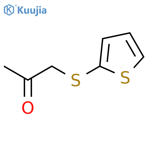 1-(2-Thienylthio)acetone structure