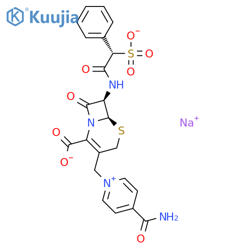 Cefsulodin sodium structure