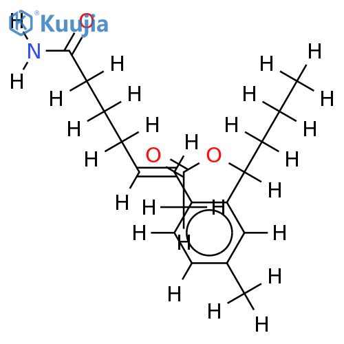 Ac-(E)-6-[2-(1-Hydroxybutyl)-4-methylphenyl]-5-hexenamide structure