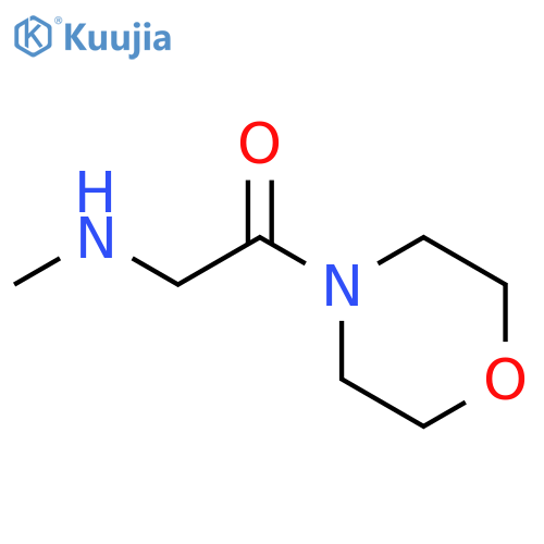 2-(methylamino)-1-(morpholin-4-yl)ethan-1-one structure