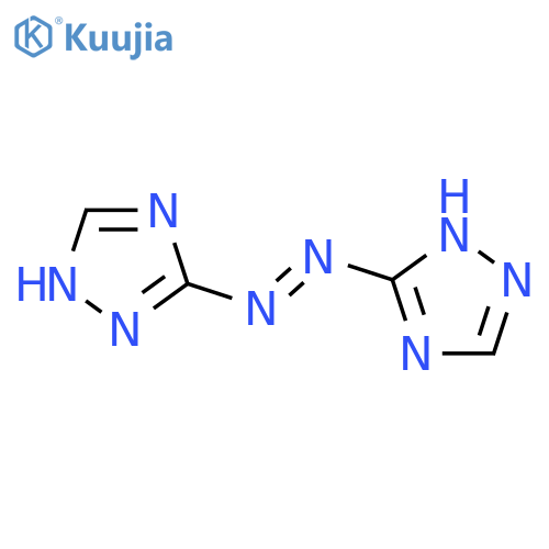 1H-1,2,4-Triazole, 3,3'-azobis- structure