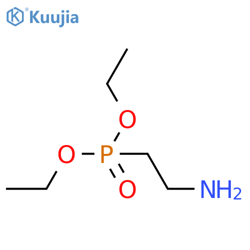 Diethyl (2-aminoethyl)phosphonate structure