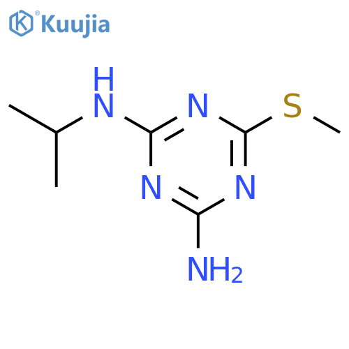 N2-(1-Methylethyl)-6-(methylthio)-1,3,5-triazine-2,4-diamine (GS 11354 structure